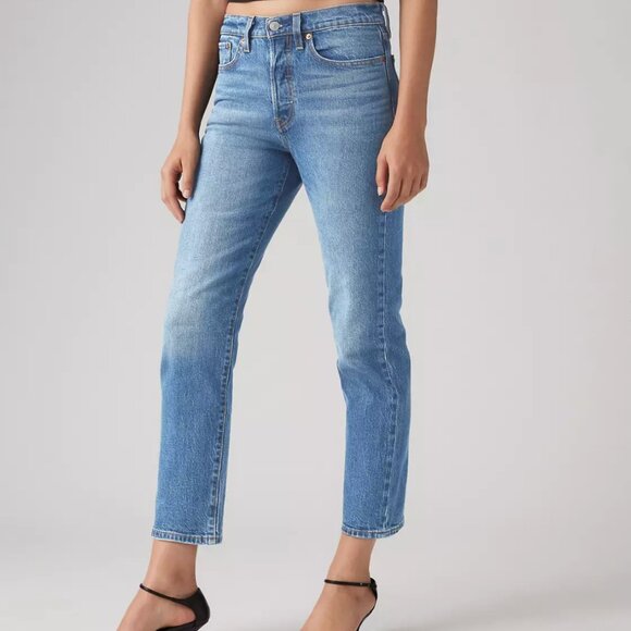 Levi's Wedgie Straight Ankle Women's Jeans - Picture 1 of 4